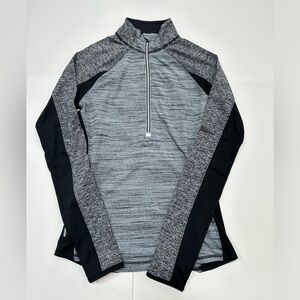 Athleta 1/2 Zip Black/White Pullover size XS